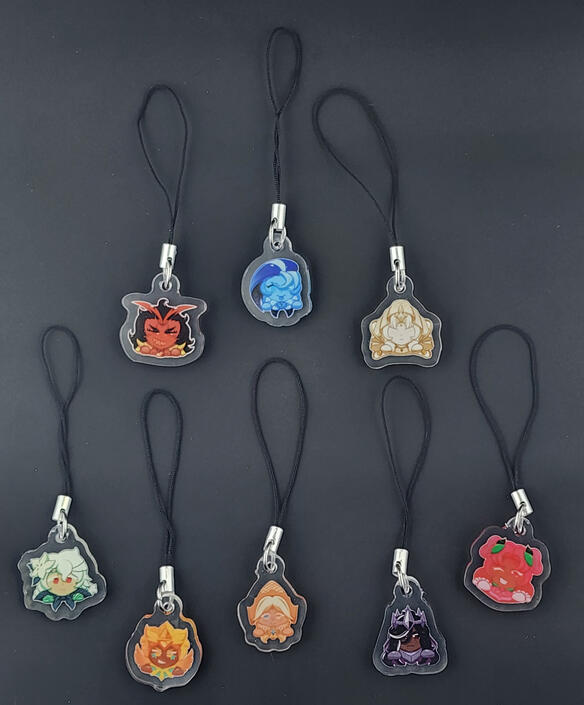 Cookie Run Phone Charms