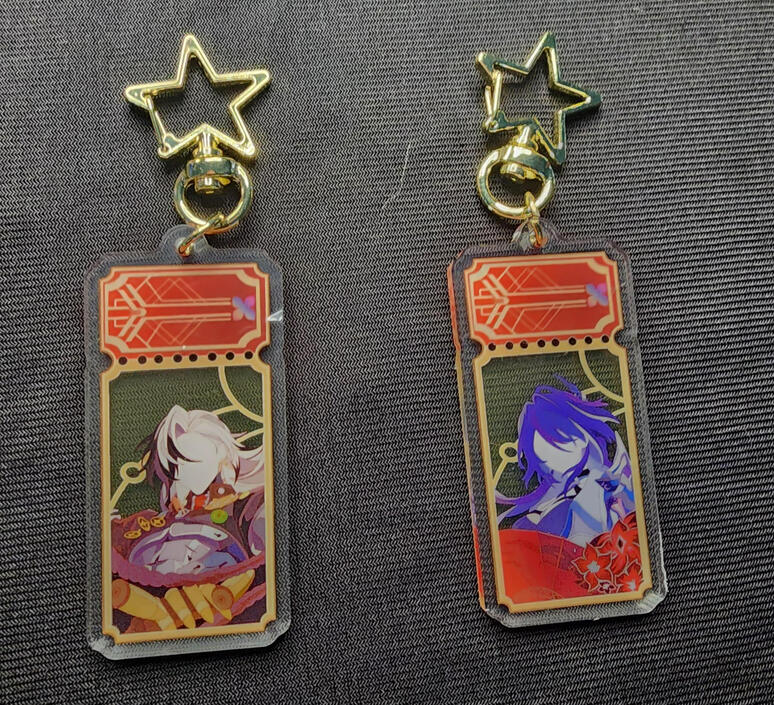 HSR Transparent Charms