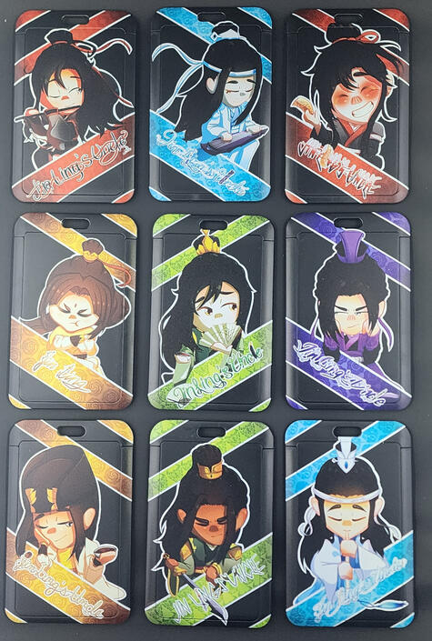 MDZS Chibi Card Holders